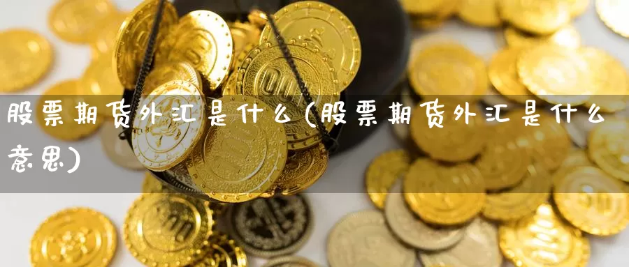 股票期货外汇是什么(股票期货外汇是什么意思)_https://www.szfzlp.com_期货行情_第1张