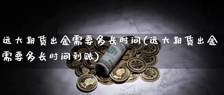 远大期货出金需要多长时间(远大期货出金需要多长时间到账)_https://www.szfzlp.com_期货行情_第1张