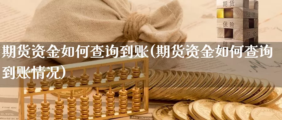 期货资金如何查询到账(期货资金如何查询到账情况)_https://www.szfzlp.com_期货行情_第1张