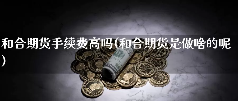 和合期货手续费高吗(和合期货是做啥的呢)_https://www.szfzlp.com_期货入门_第1张