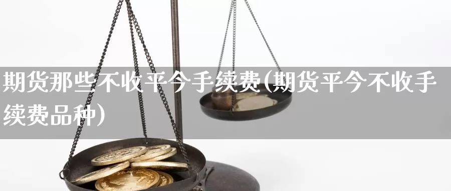 期货那些不收平今手续费(期货平今不收手续费品种)_https://www.szfzlp.com_期货入门_第1张