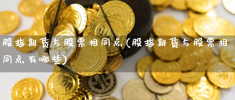 股指期货与股票相同点(股指期货与股票相同点有哪些)_https://www.szfzlp.com_期货入门_第1张