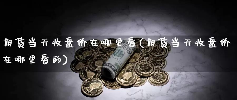 期货当天收盘价在哪里看(期货当天收盘价在哪里看的)_https://www.szfzlp.com_期货行情_第1张