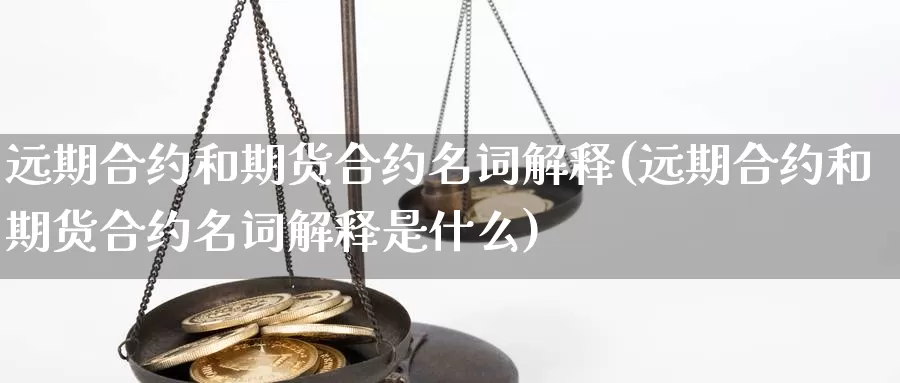 远期合约和期货合约名词解释(远期合约和期货合约名词解释是什么)_https://www.szfzlp.com_期货行情_第1张