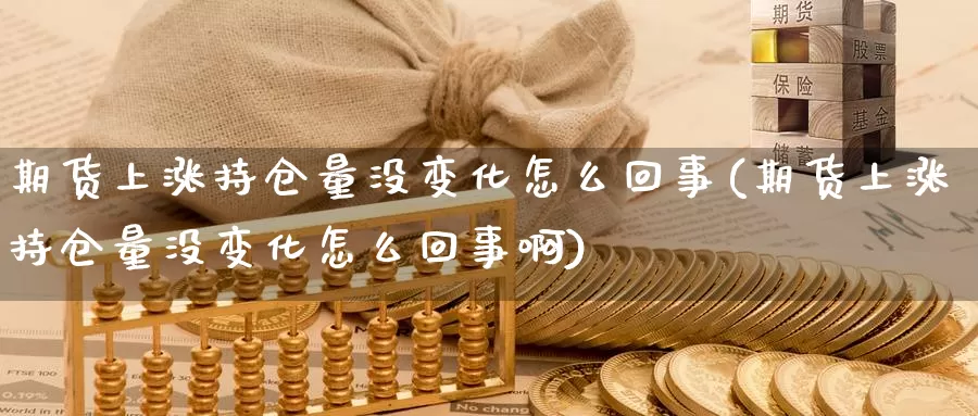 期货上涨持仓量没变化怎么回事(期货上涨持仓量没变化怎么回事啊)_https://www.szfzlp.com_期货行情_第1张