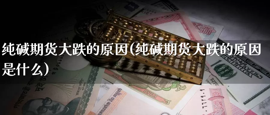 纯碱期货大跌的原因(纯碱期货大跌的原因是什么)_https://www.szfzlp.com_期货直播室_第1张