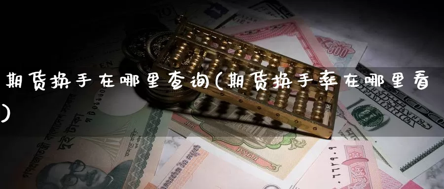 期货换手在哪里查询(期货换手率在哪里看)_https://www.szfzlp.com_期货开户_第1张