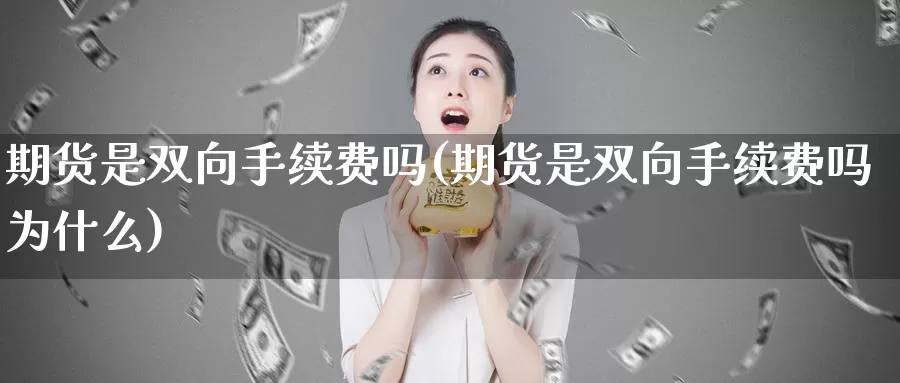 期货是双向手续费吗(期货是双向手续费吗为什么)_https://www.szfzlp.com_期货入门_第1张